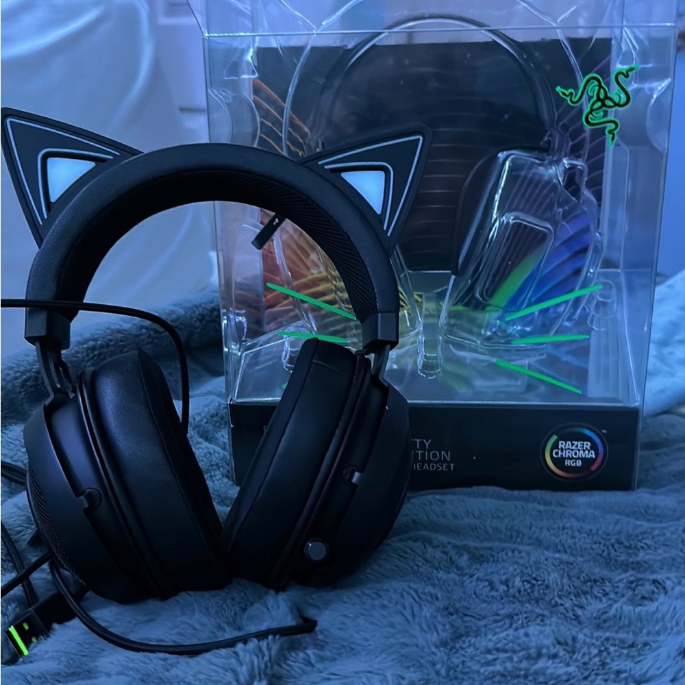Razer kitty cat Gaming headset